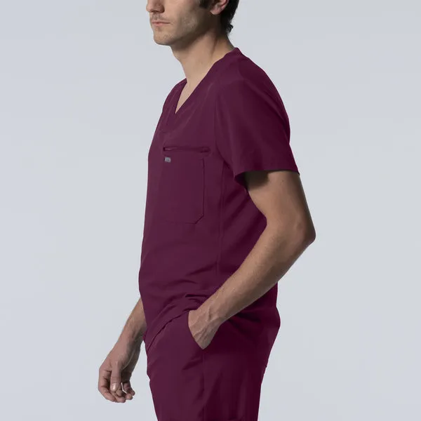LT111 - Men's 2-Pocket V-Neck Scrub Top