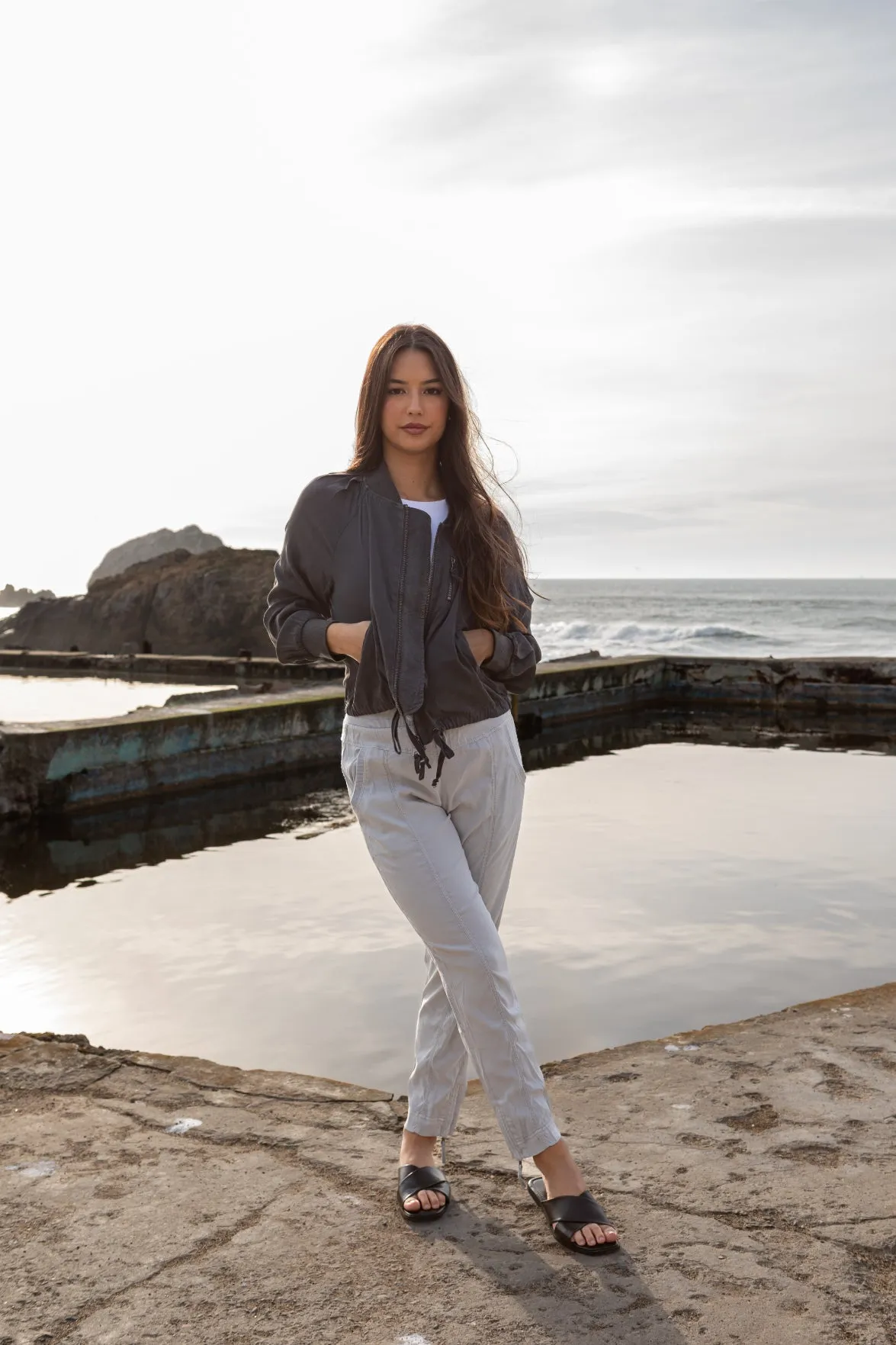 Melody Stretch Cupro Jogger