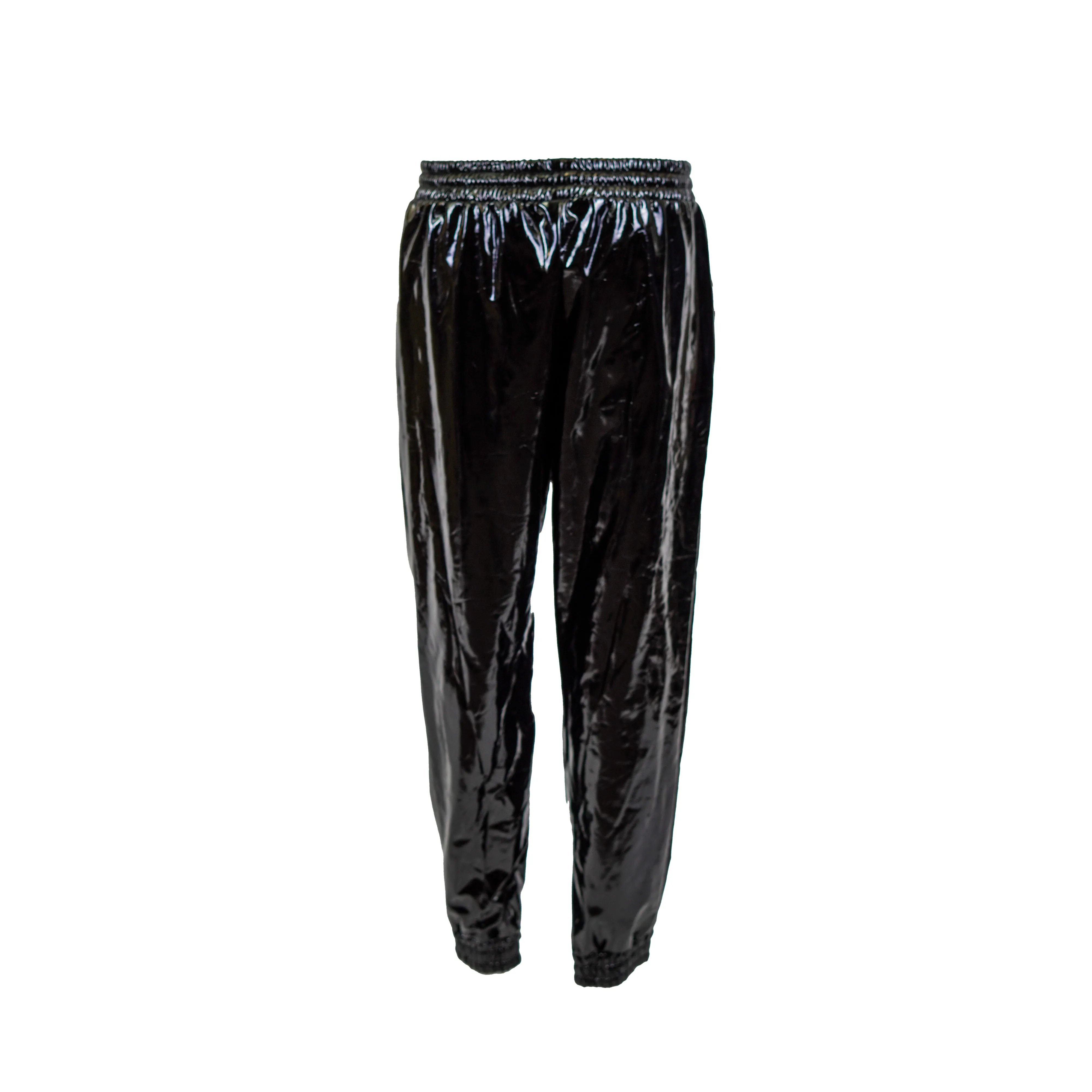 Michael Kors Women's Glossy Jogger Pants Black