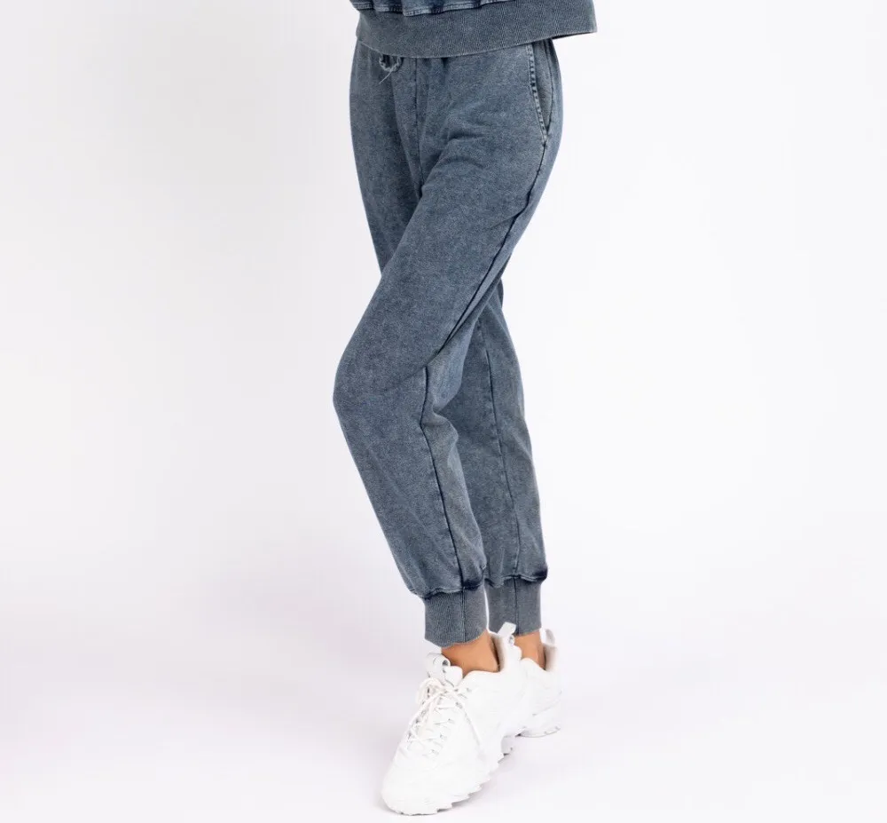 Mineral Washed Joggers
