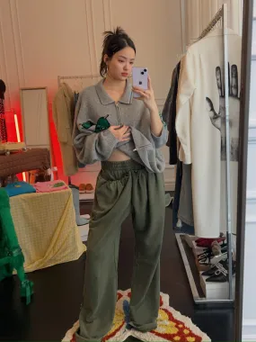 Natasha Zinko - Camping Pouch Pocket Joggers / Khaki