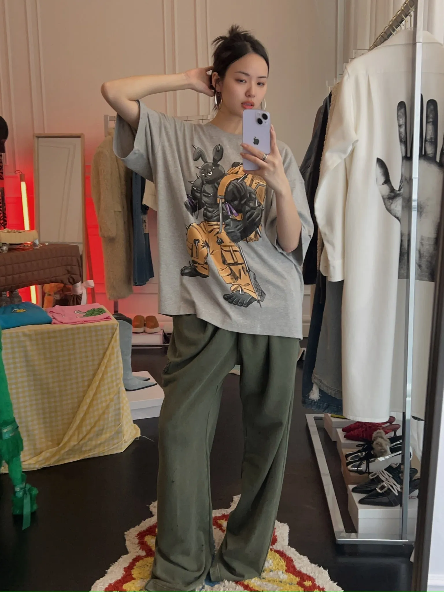 Natasha Zinko - Camping Pouch Pocket Joggers / Khaki