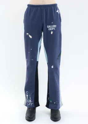 Navy GD Flares PAINTED Sweater Pants