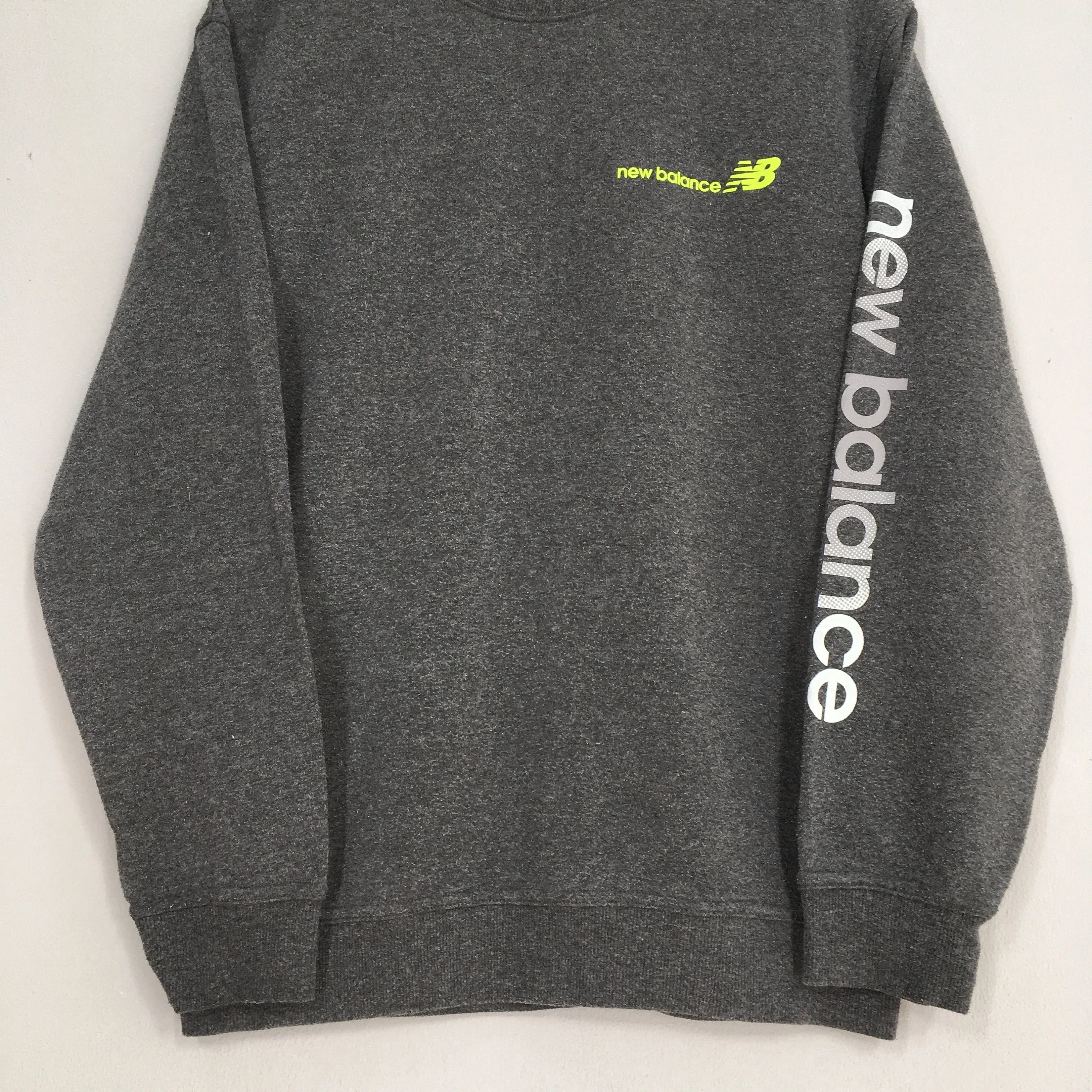 New Balance Sweater Nb Gray Large