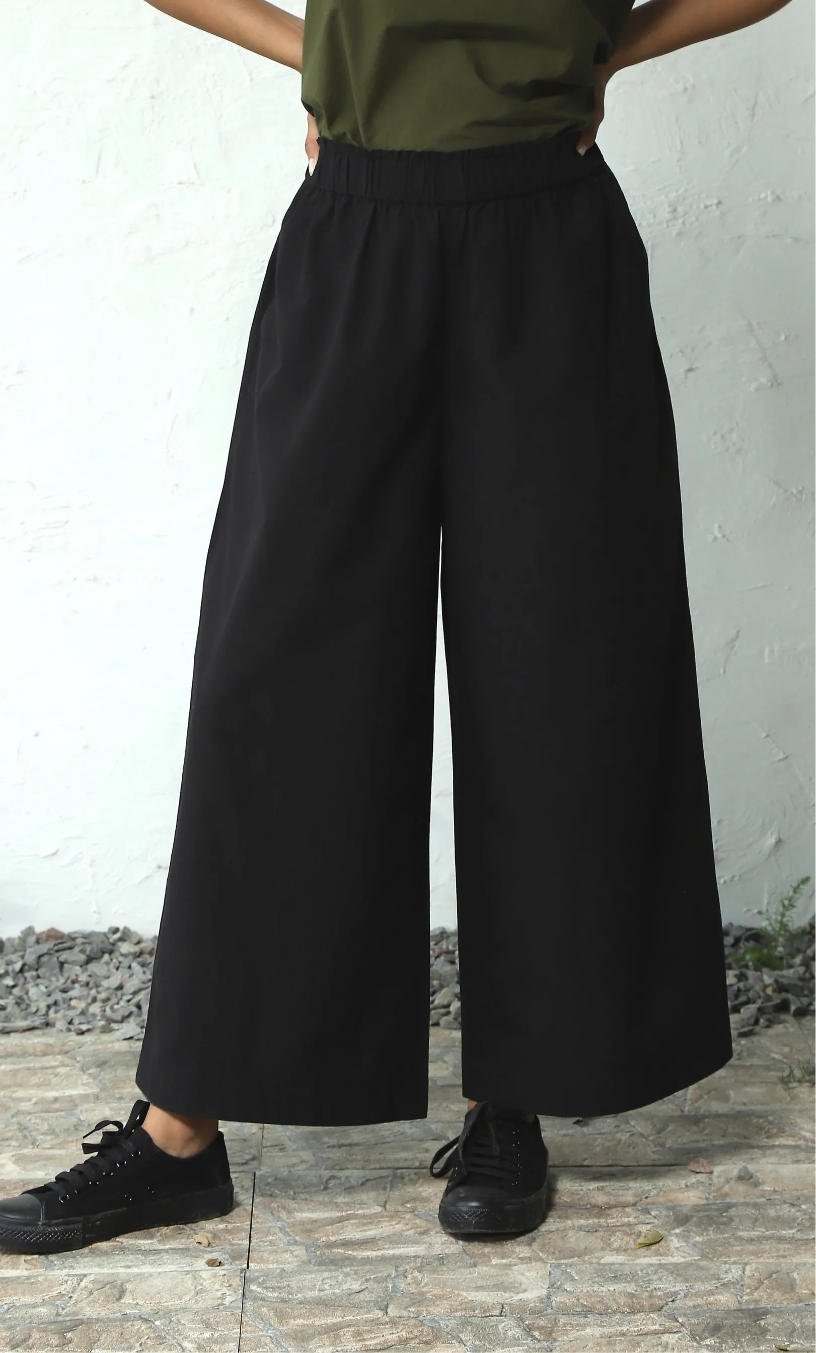 Pack Black Flared Pants