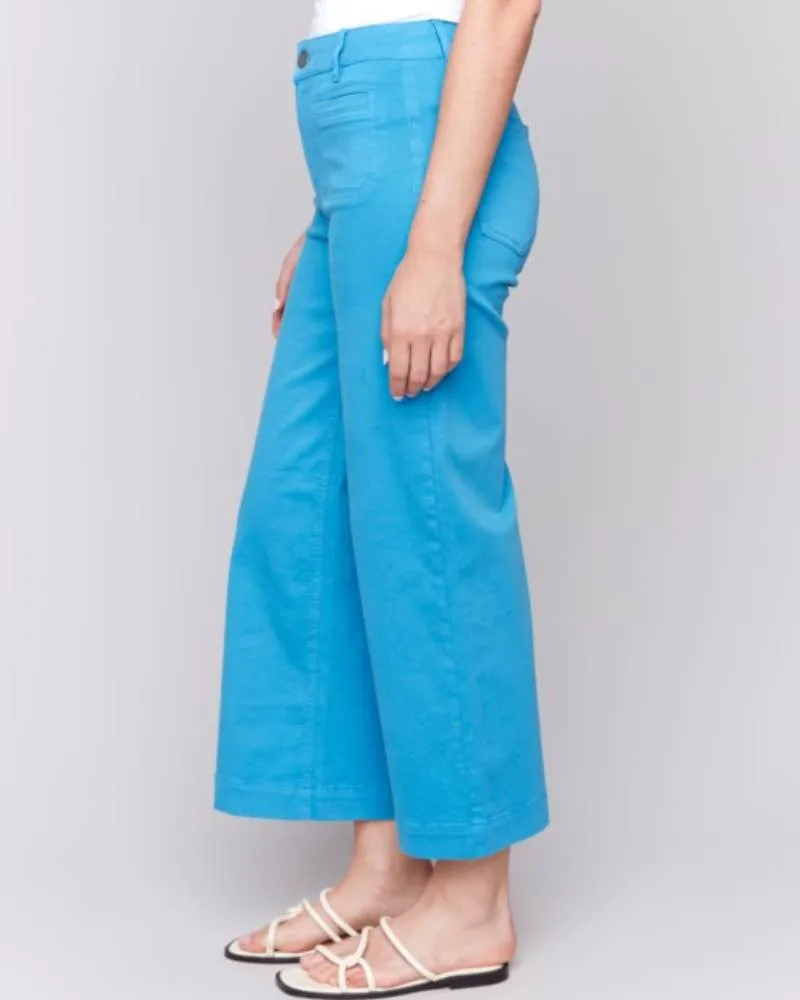 Patch Pocket Twill Pants