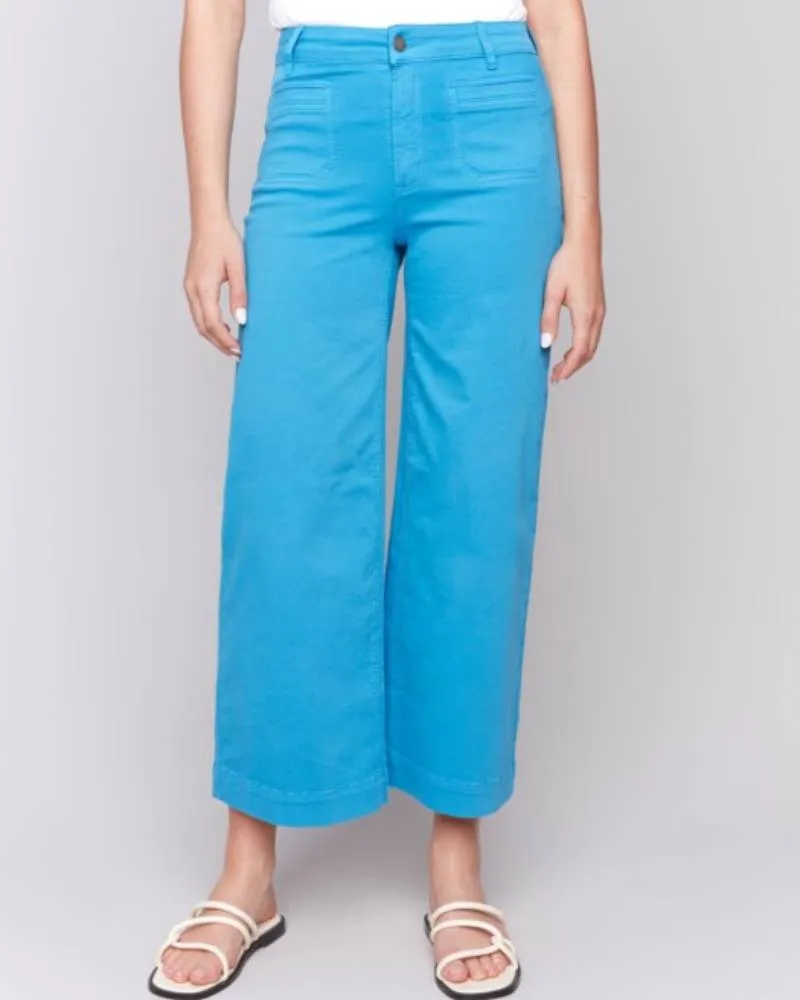 Patch Pocket Twill Pants