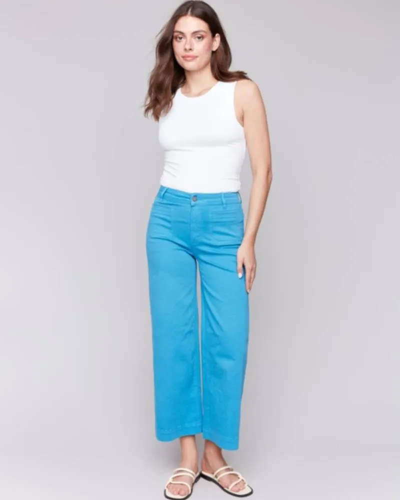 Patch Pocket Twill Pants