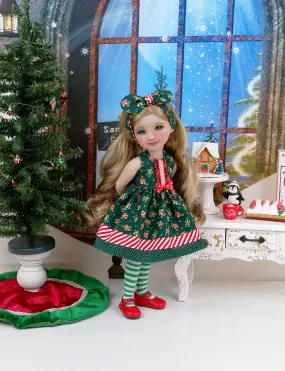 Peppermint Candies - dress with shoes for Ruby Red Fashion Friends doll