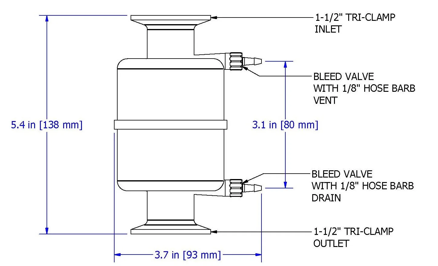 PureFlo® SKV Series Capsule - SKVDS065S020STCTC-ETO