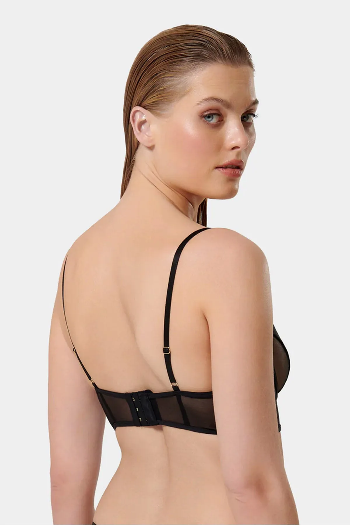 RAINE WIRED LONTIME BRA BLACK