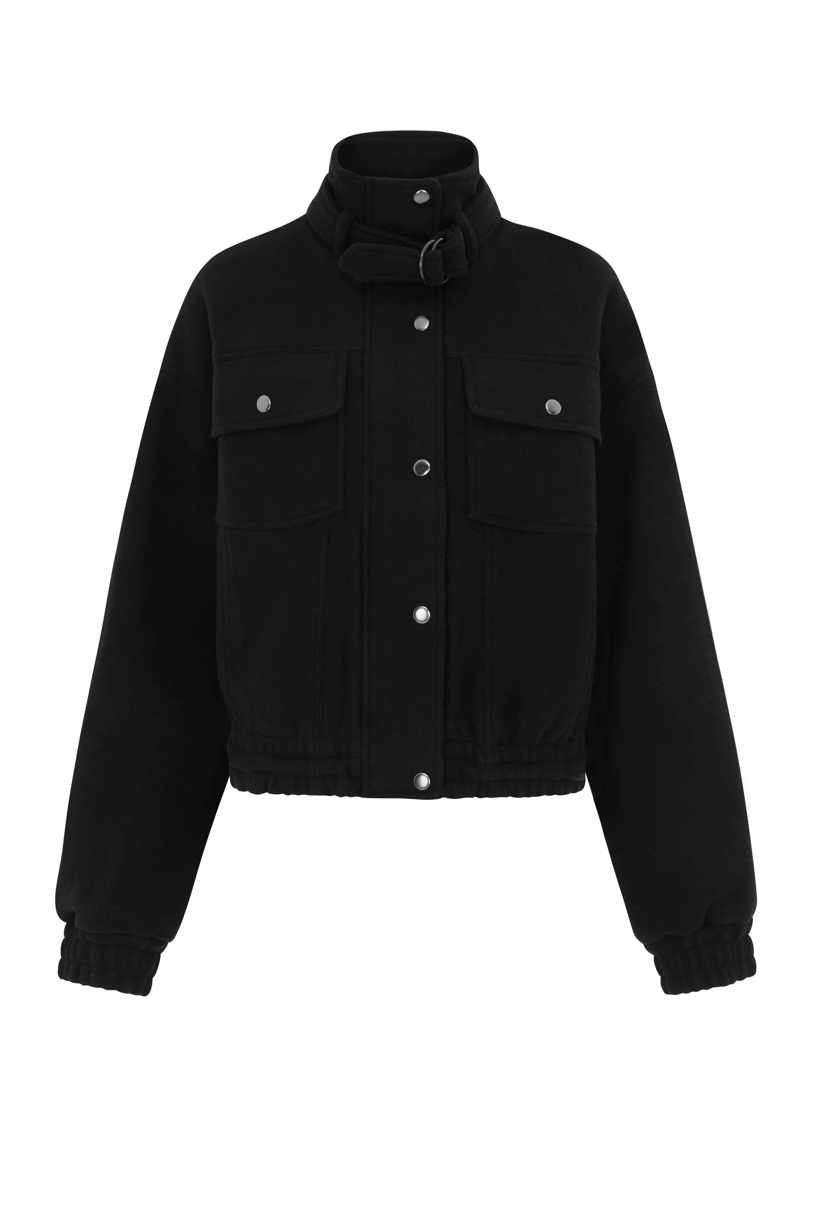 Recycled Wool Ash Bomber
