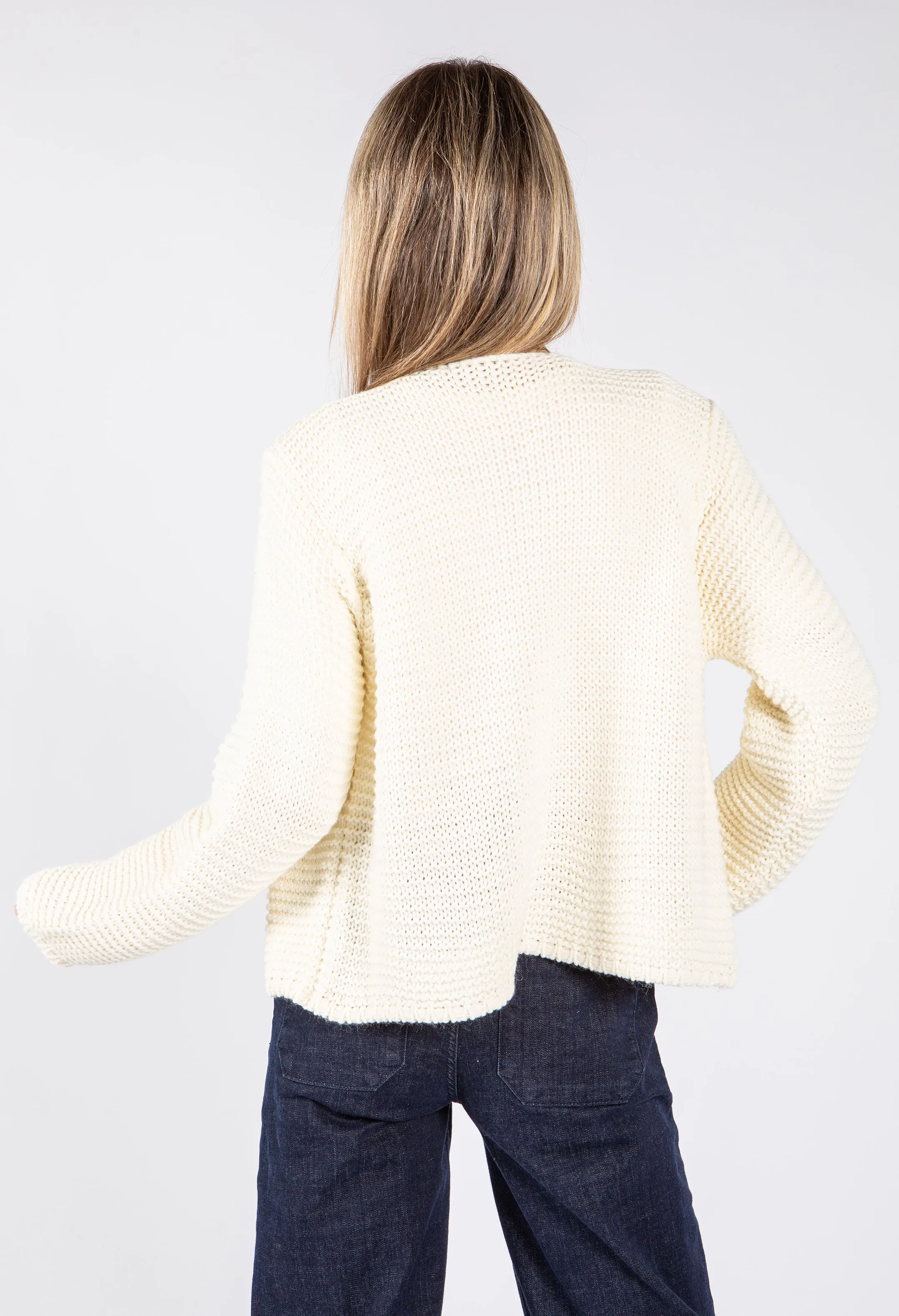 Ribbed Knit Cardi