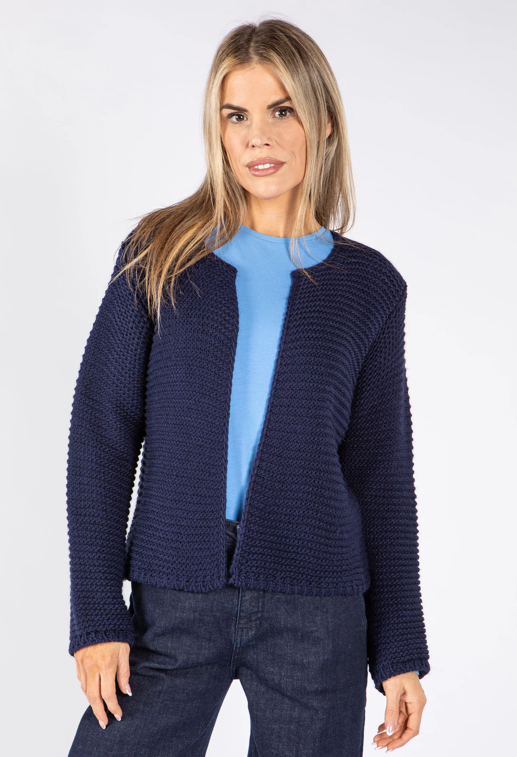 Ribbed Knit Cardi