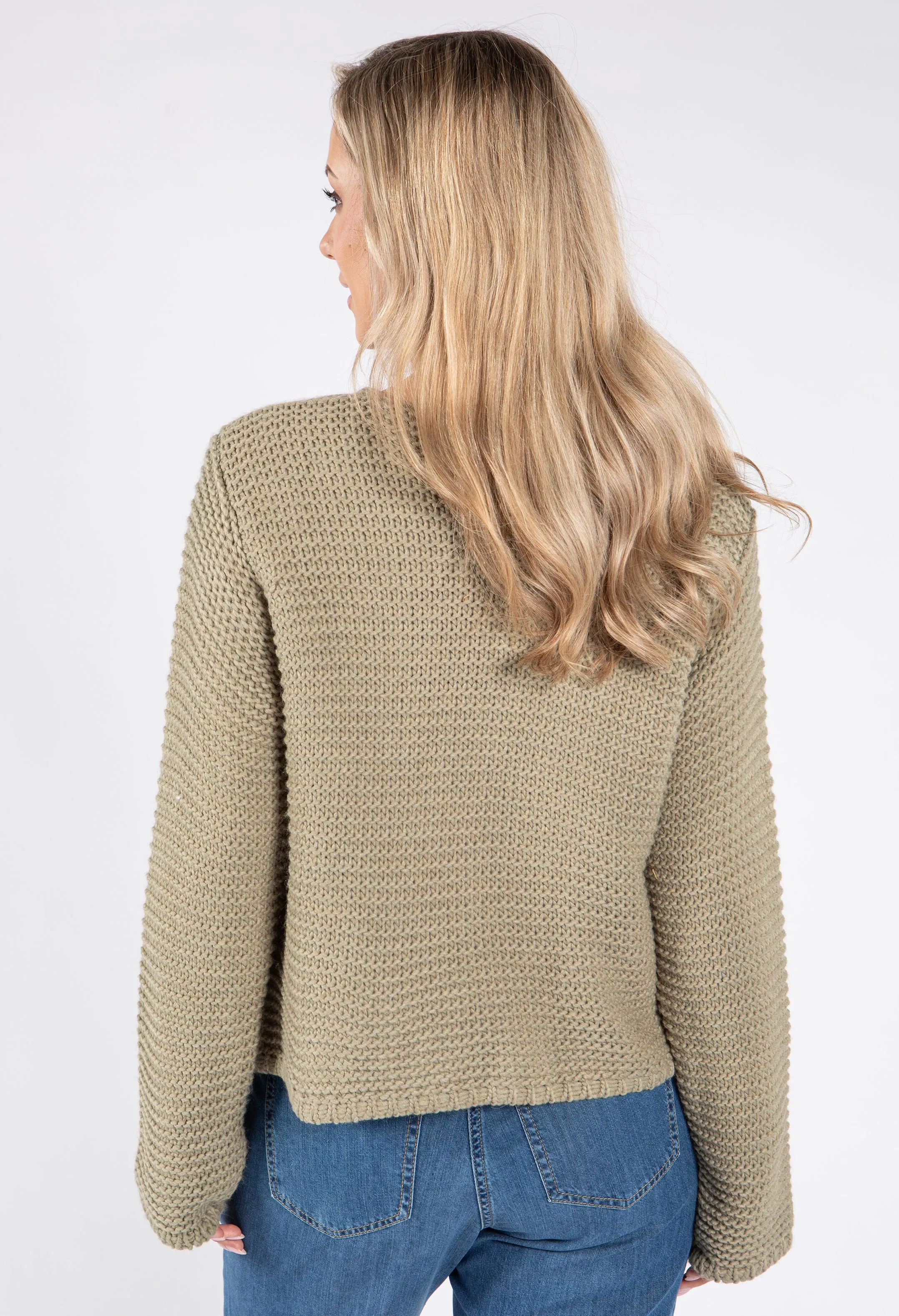 Ribbed Knit Cardi