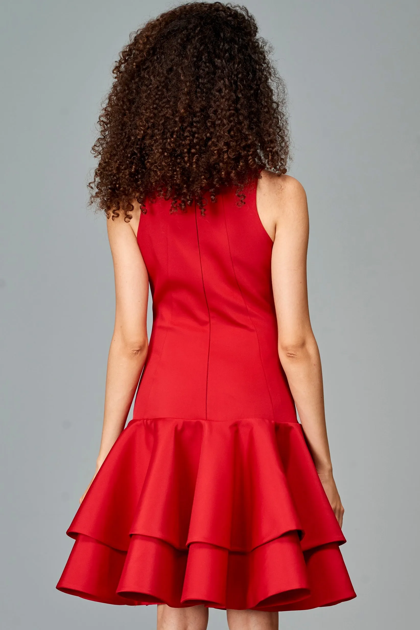 Ruffled Layer Dress