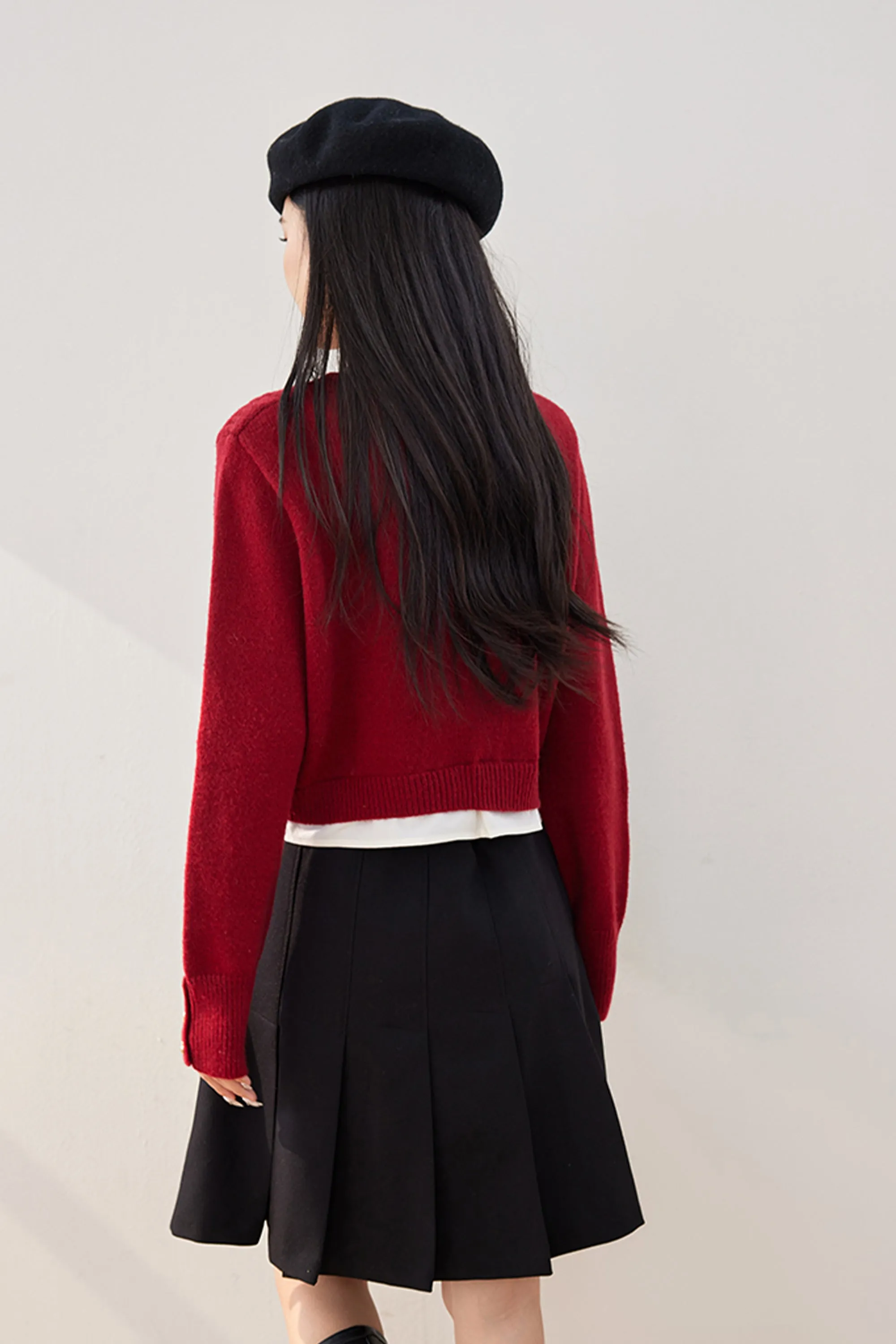 SD-Patchwork 2 in 1 Pullover Sweater