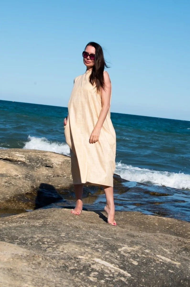 SHEILA Linen Summer Dress