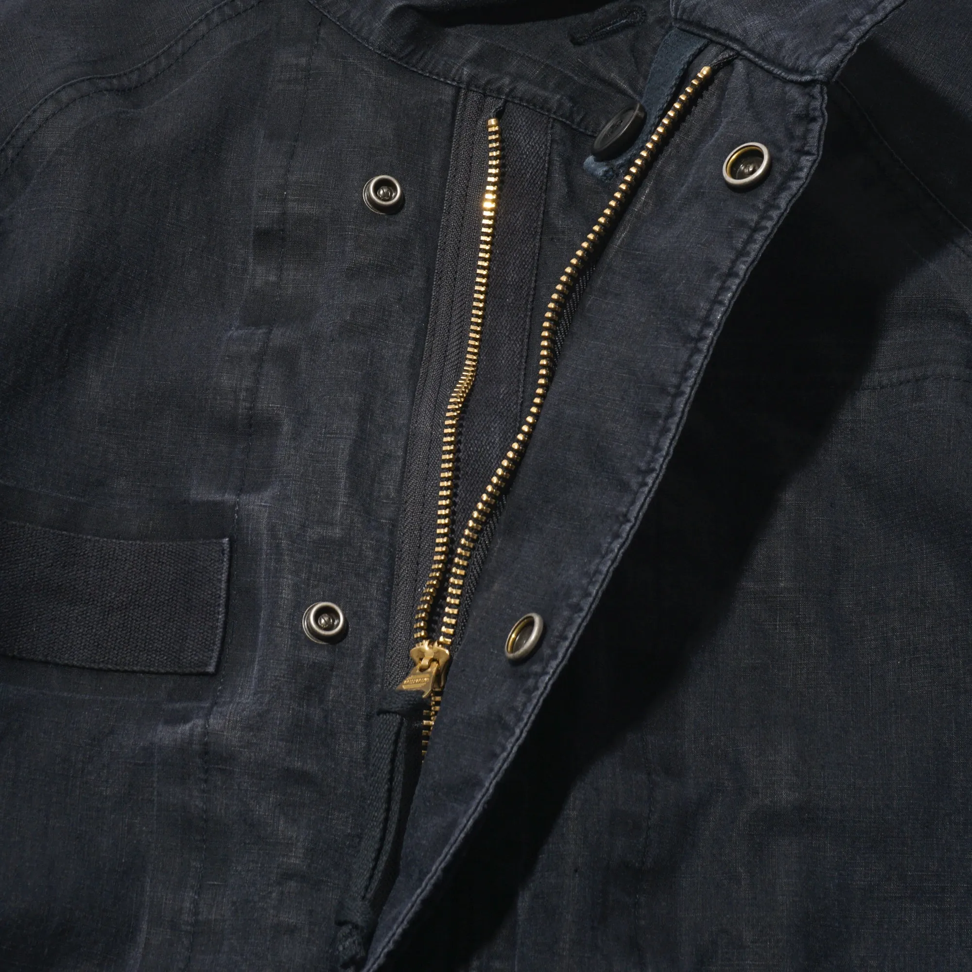 SIX-FIVE FISHTAIL PARKA 3L DMGD "NAVY"