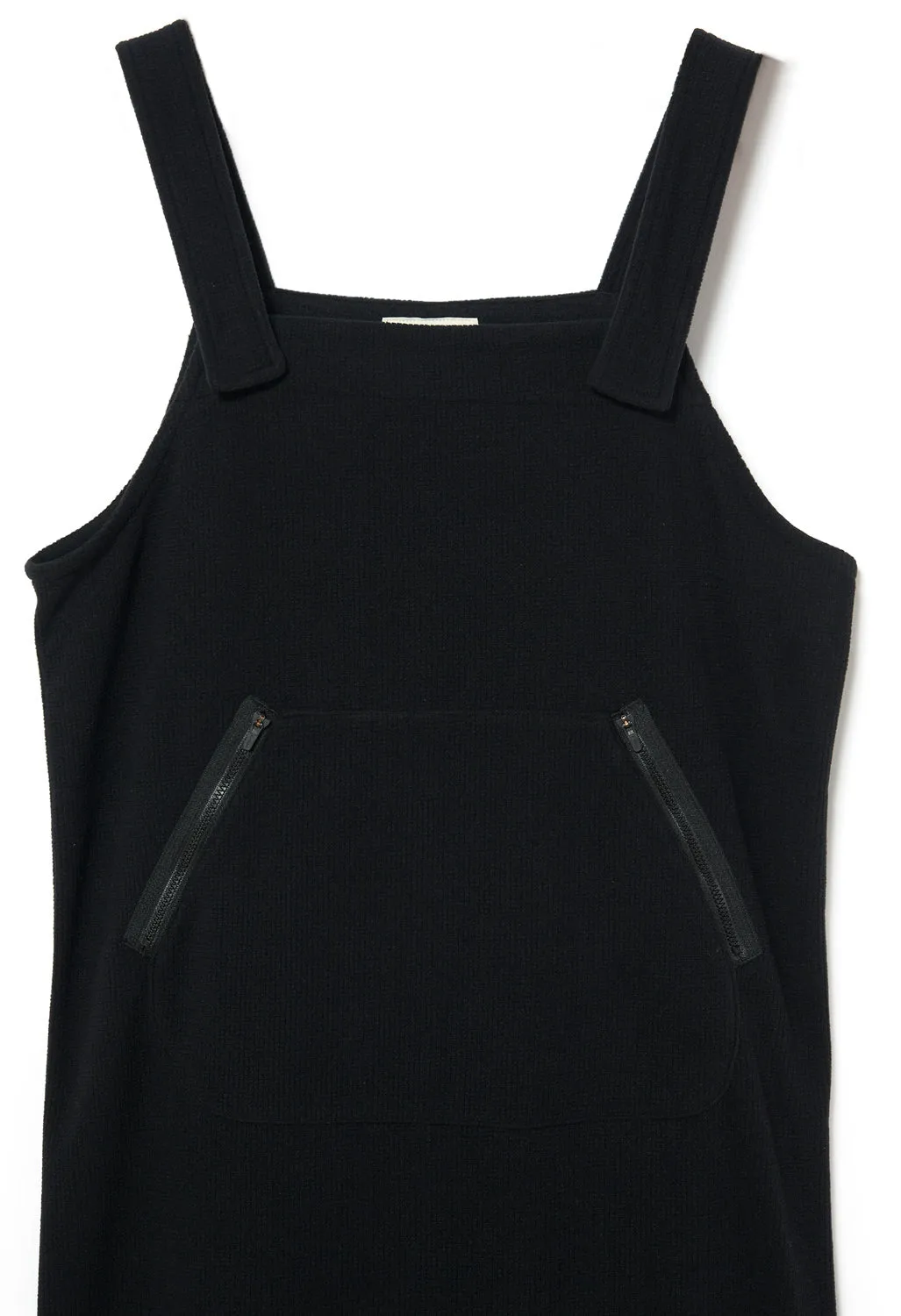 Snow Peak Women's Grid Fleece Dress - Black