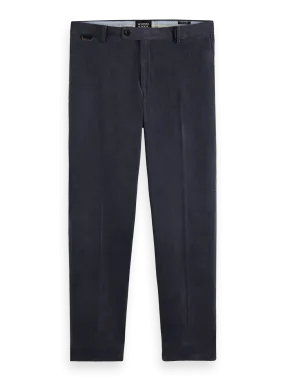 Stuart Regular Slim-Fit Corduroy Chino in Graphite