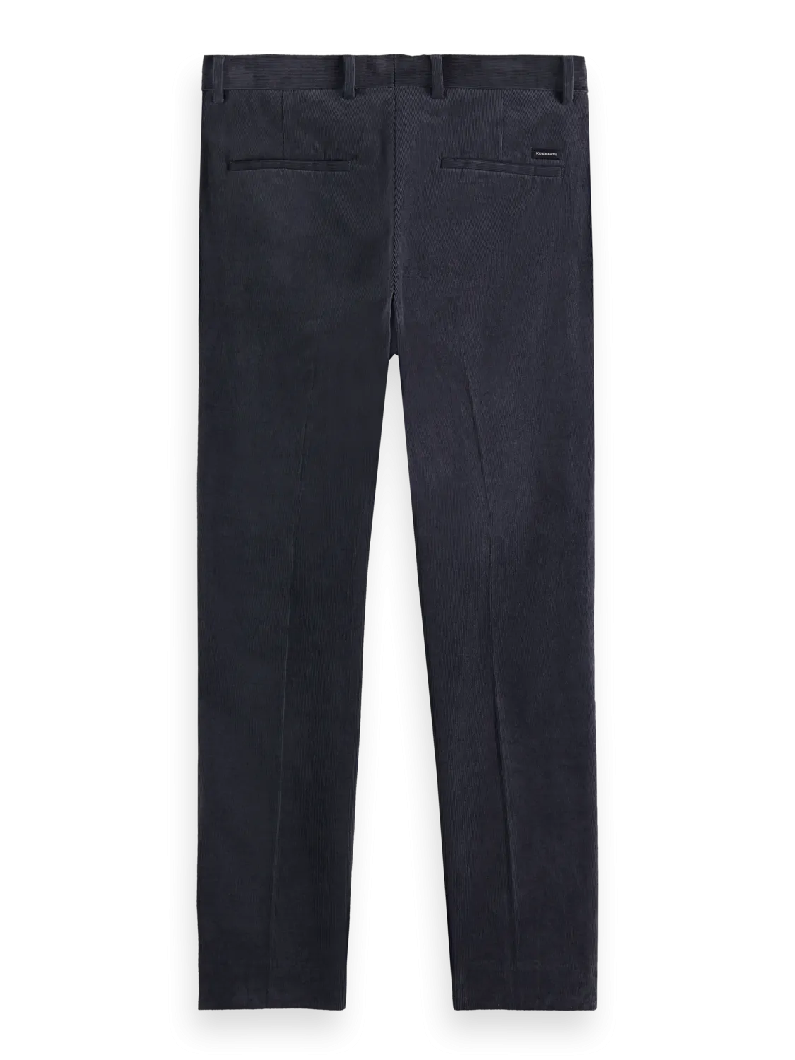 Stuart Regular Slim-Fit Corduroy Chino in Graphite
