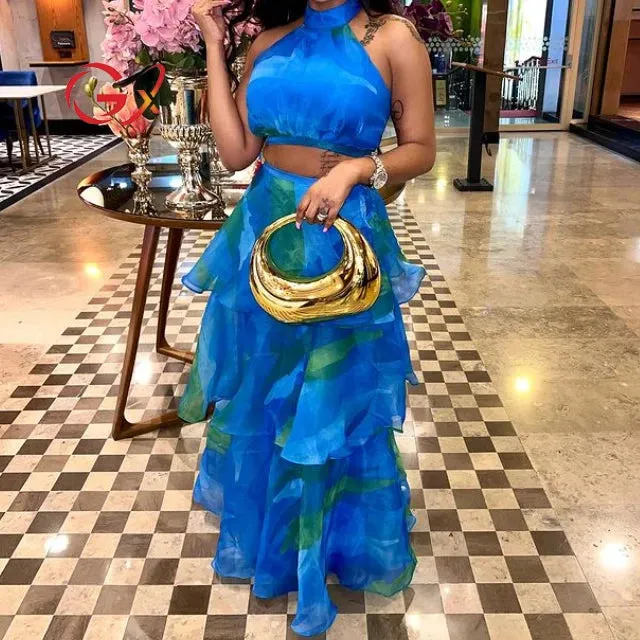 Summer Halter Maxi Dresses