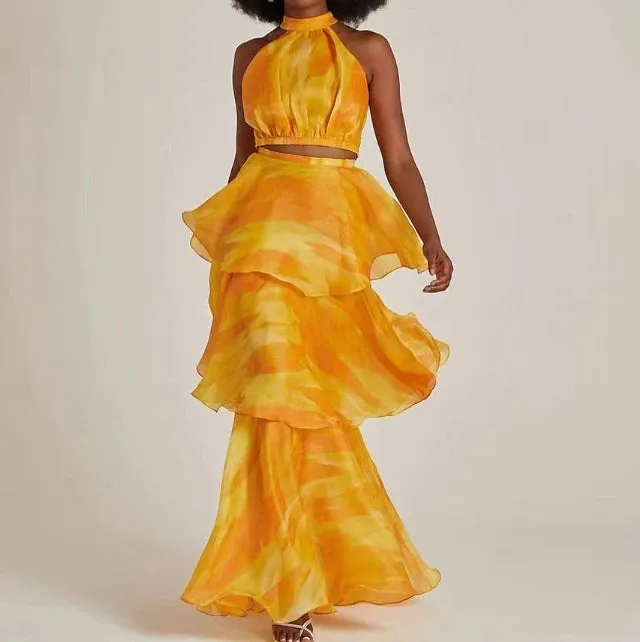 Summer Halter Maxi Dresses