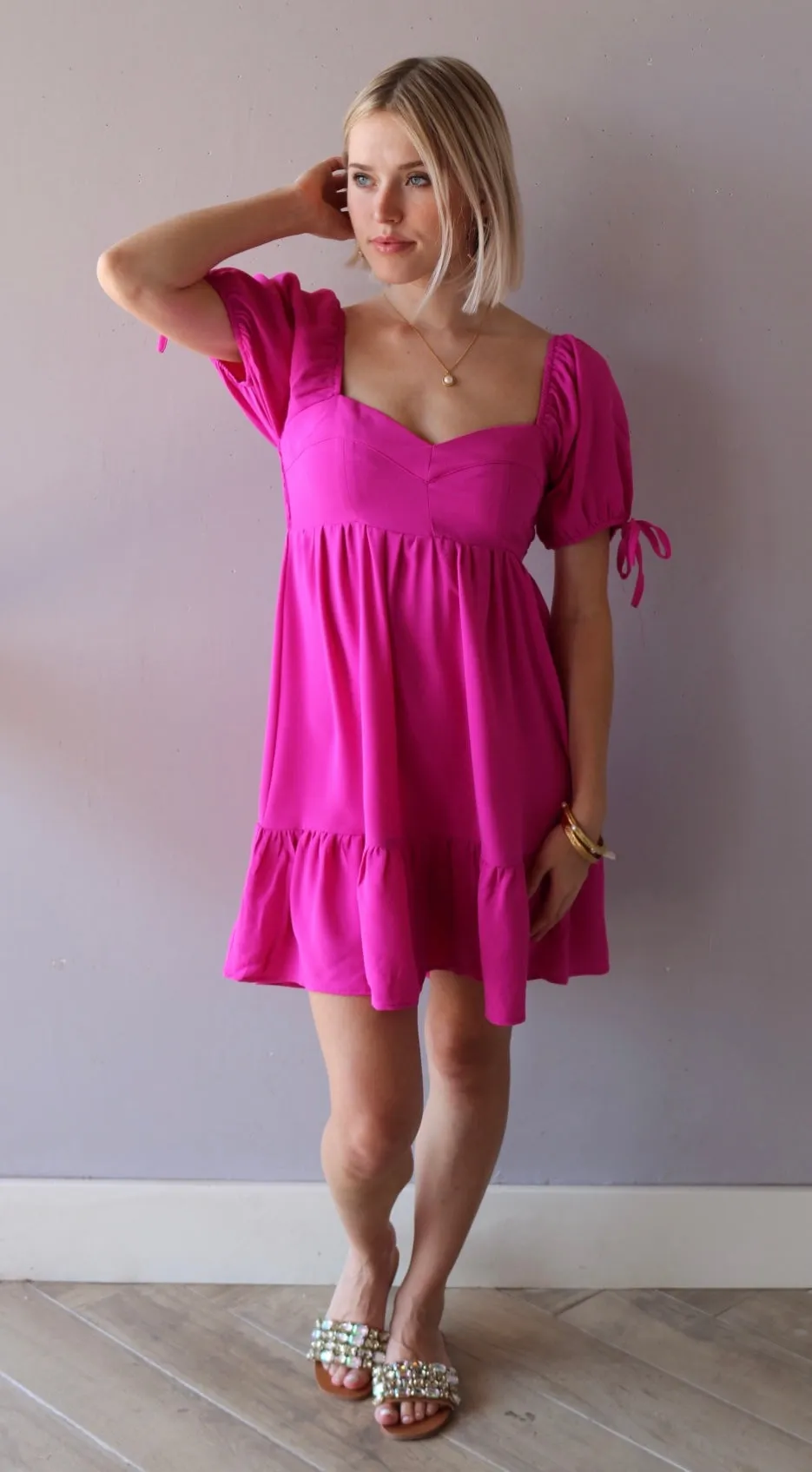 Sweetheart Bodice DEVOTION Babydoll Dress