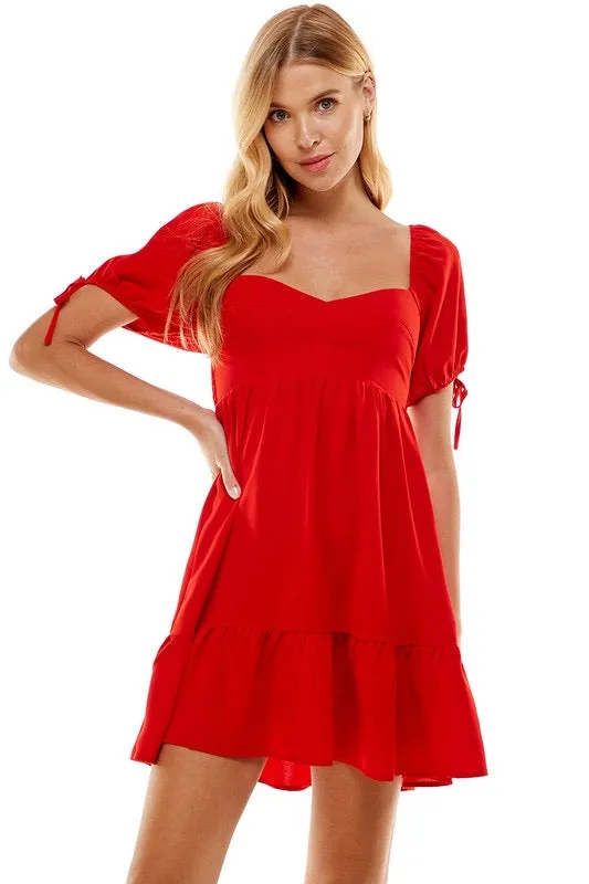 Sweetheart Bodice DEVOTION Babydoll Dress