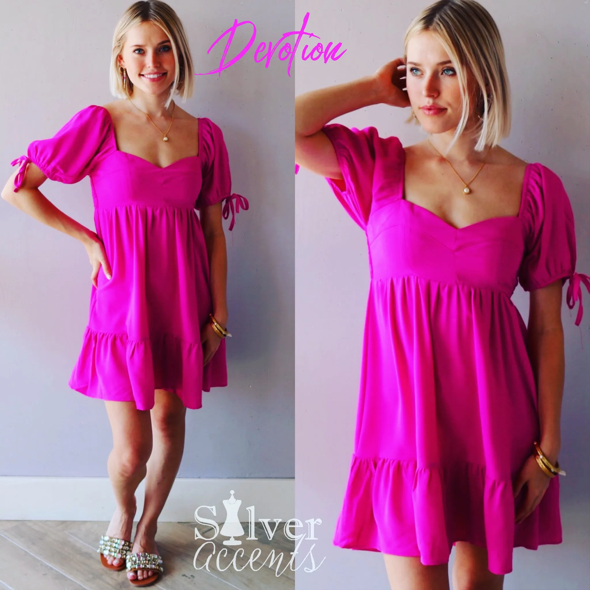 Sweetheart Bodice DEVOTION Babydoll Dress