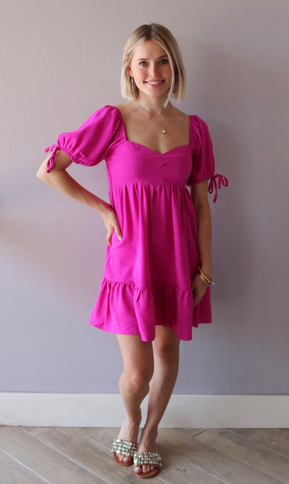 Sweetheart Bodice DEVOTION Babydoll Dress