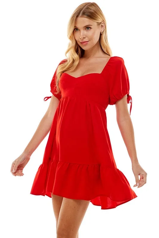Sweetheart Bodice DEVOTION Babydoll Dress
