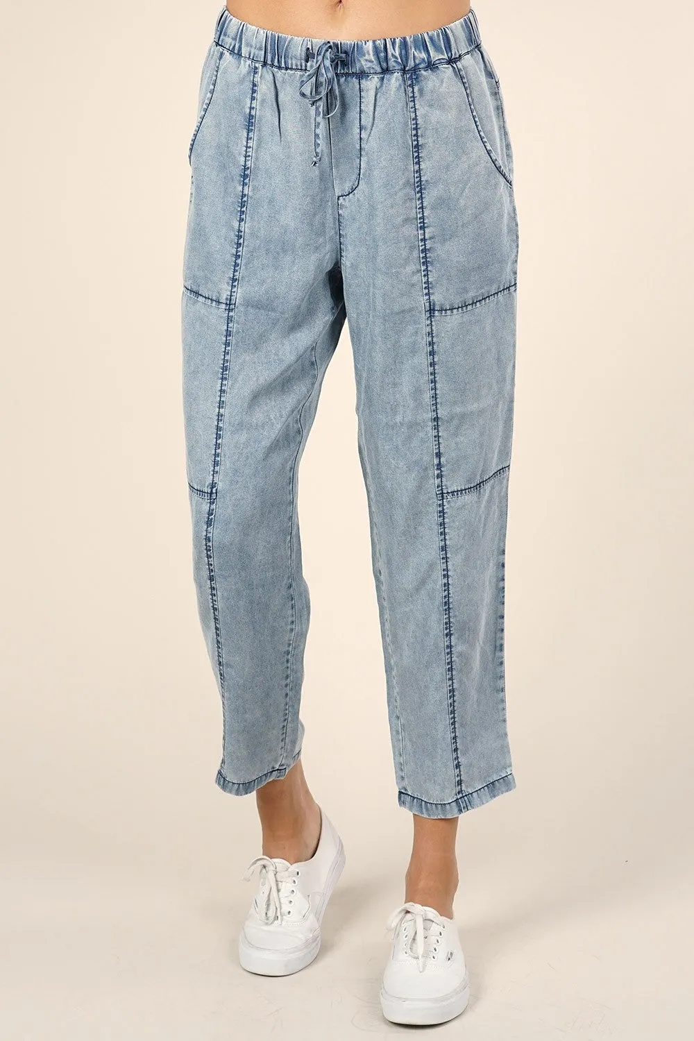 Tencel Drawstring Jogger