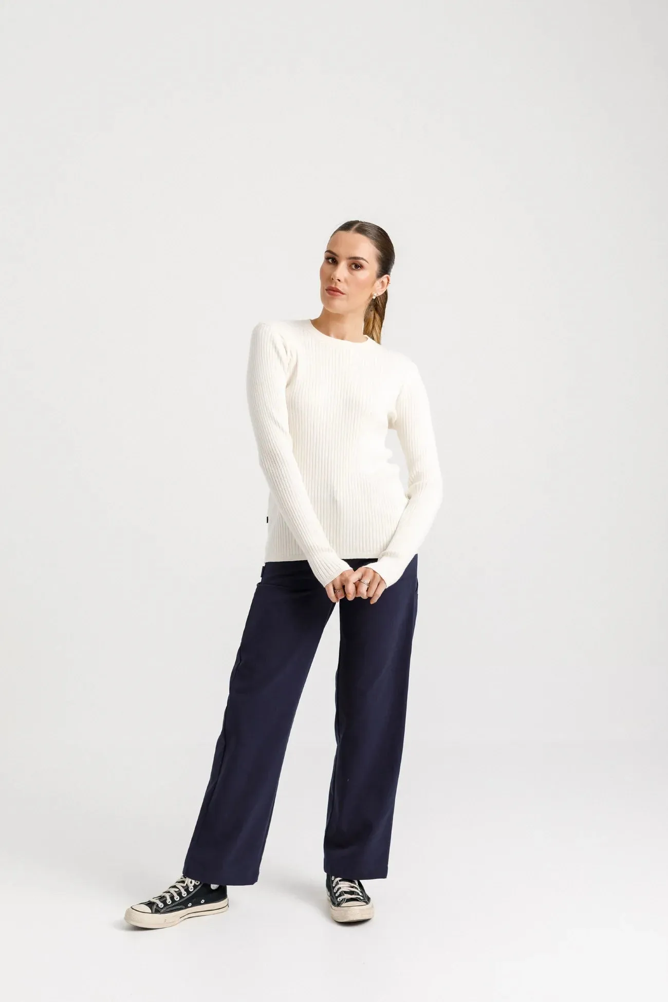 Thing Thing Indie Longsleeve Top - Unbleached