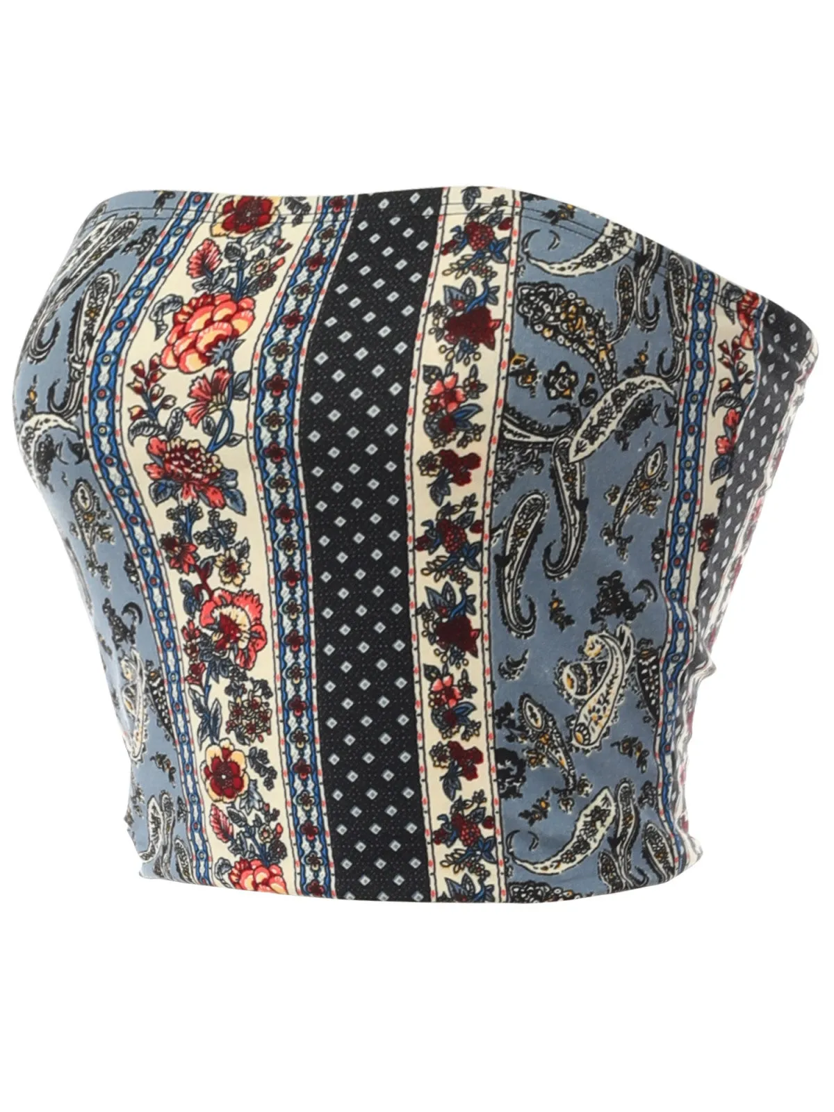 Ultra Comfortable Knit Crop Tube Top