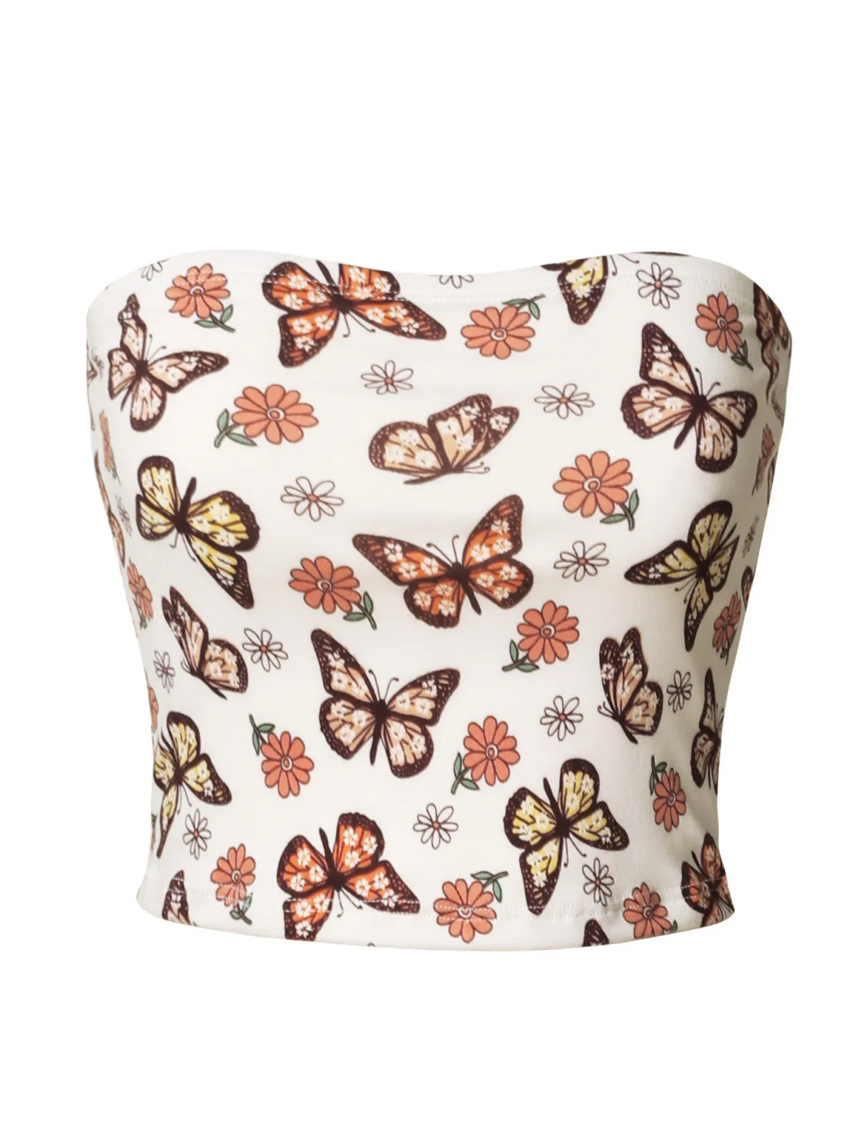 Ultra Comfortable Knit Crop Tube Top