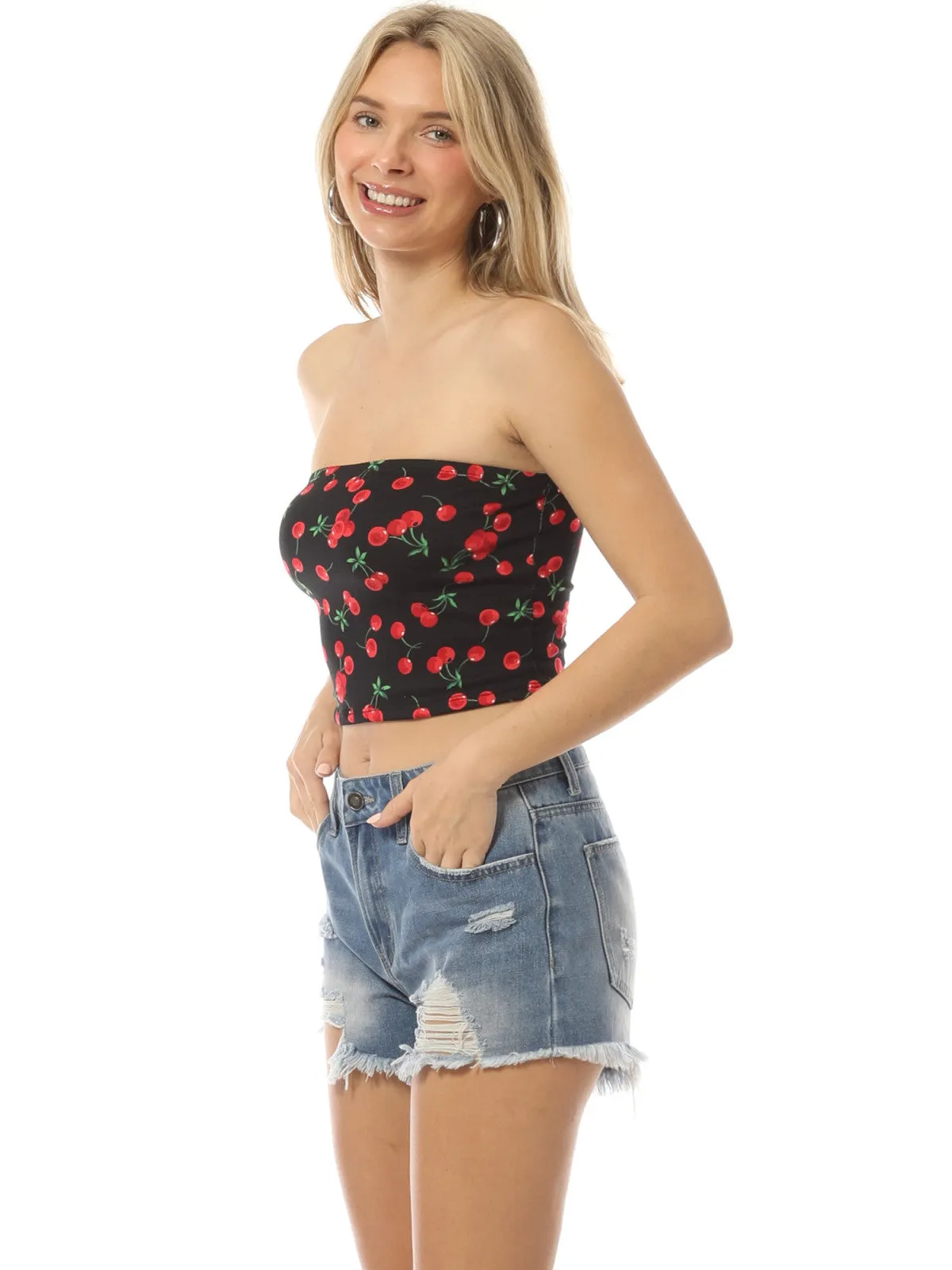 Ultra Comfortable Knit Crop Tube Top