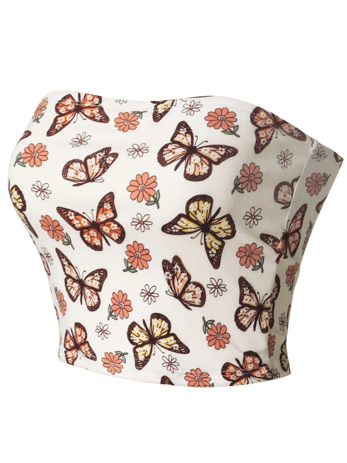 Ultra Comfortable Knit Crop Tube Top
