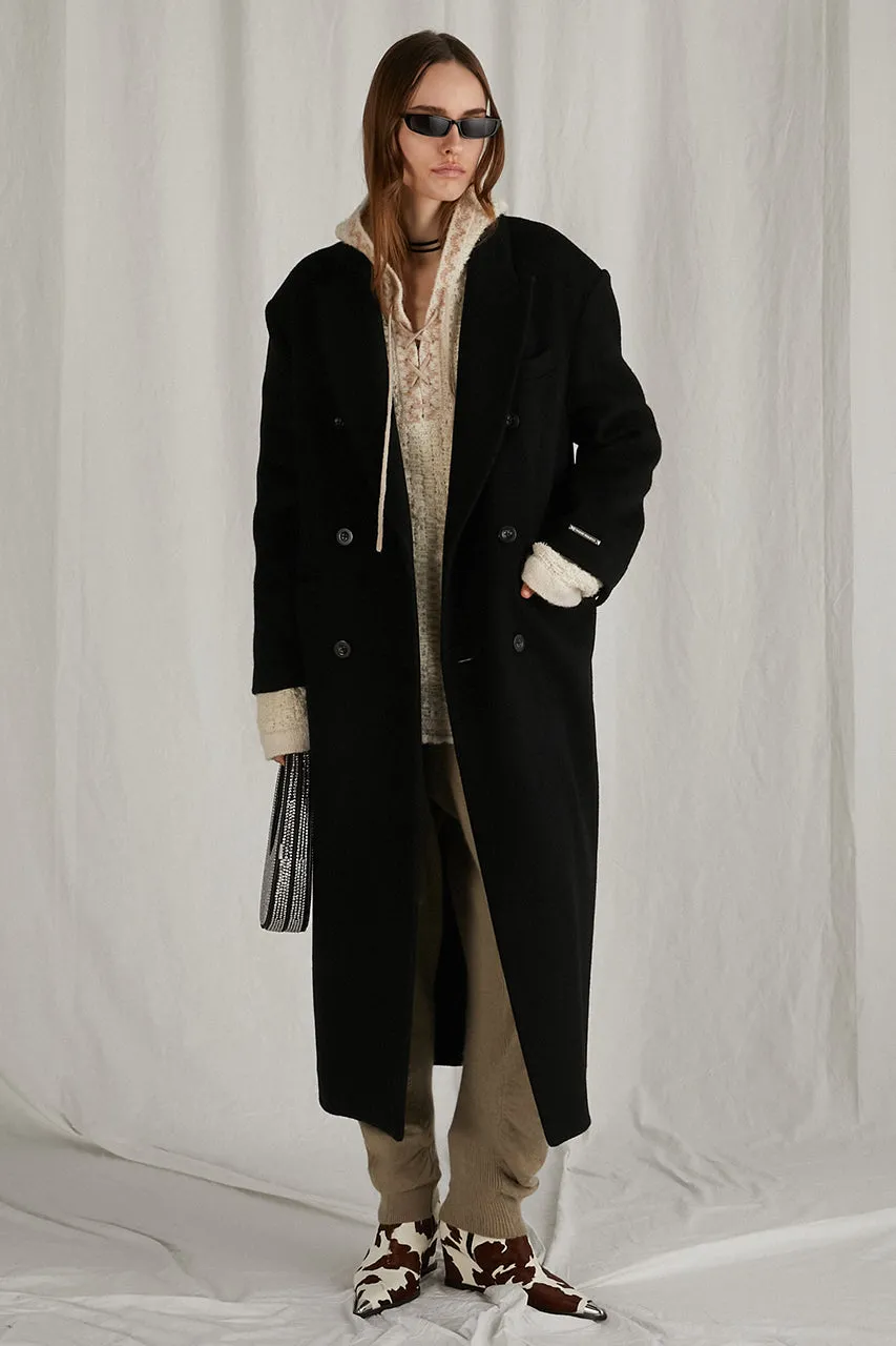 Wool Double Long Coat