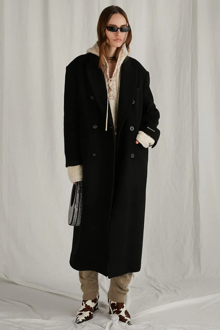 Wool Double Long Coat