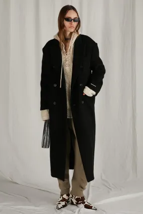 Wool Double Long Coat