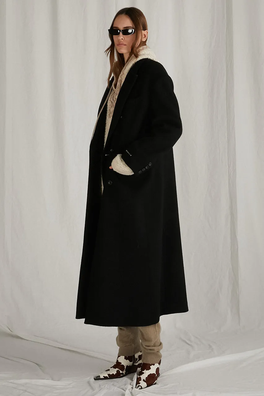 Wool Double Long Coat