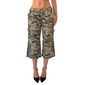 Y2K Camo Capris (M)
